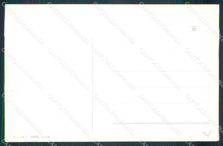 Napoli Città Costumi Barroccio Bove Asino Cavallo cartolina MX6869 – retro