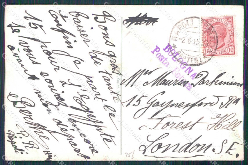 Napoli Città Costumi Carro Sacchi Grano cartolina MX6871 – retro
