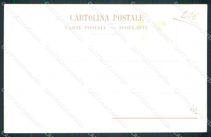 Napoli Città Costumi Scugnizzi con Verdure Richter 95 Esposito cartolina MX6899 – retro