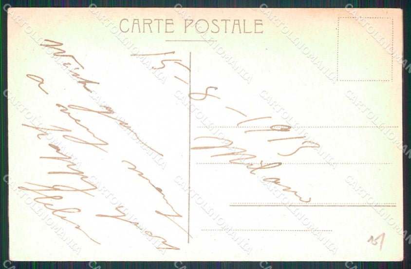Napoli Città Tipi Napoletani Dolce far Niente cartolina MX6918 – retro