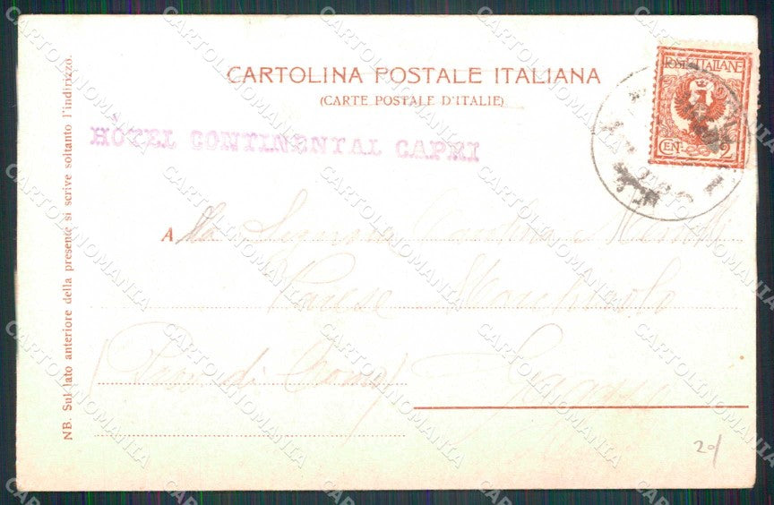 Napoli Città Costumi Dolce far Niente Trenkler 14569 cartolina MX6926 – retro