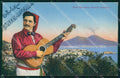 Napoli Città Costumi Tenore Napoletano Eduardo Aversano cartolina MX6936 – fronte