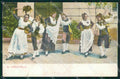 Napoli Città Costumi Tarantella Richter 29 cartolina MX6952 – fronte