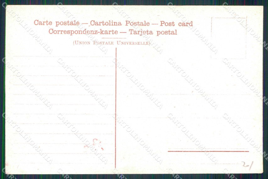 Napoli Città Costumi Mangia Maccheroni cartolina MX6965 – retro