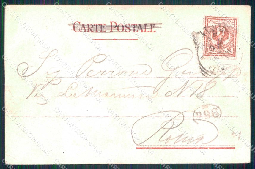 Napoli Città Costumi Scugnizzi Richter 17 PIEGHINA Esposito cartolina MX6966 – retro
