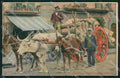 Napoli Città Costumi Carro Trasporto cartolina MX6974 – fronte