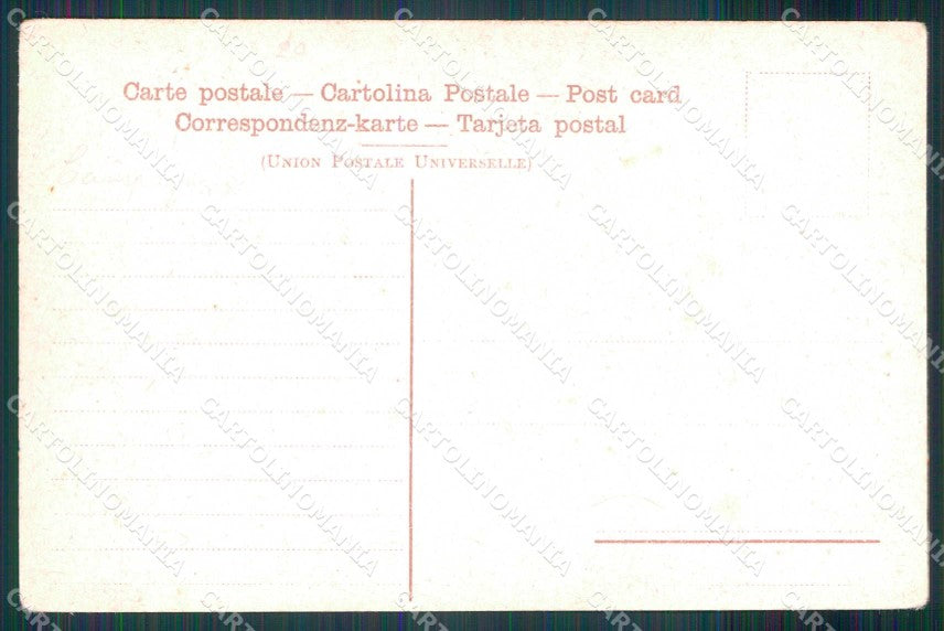 Napoli Città Costumi Mangia Maccheroni cartolina MX6985 – retro
