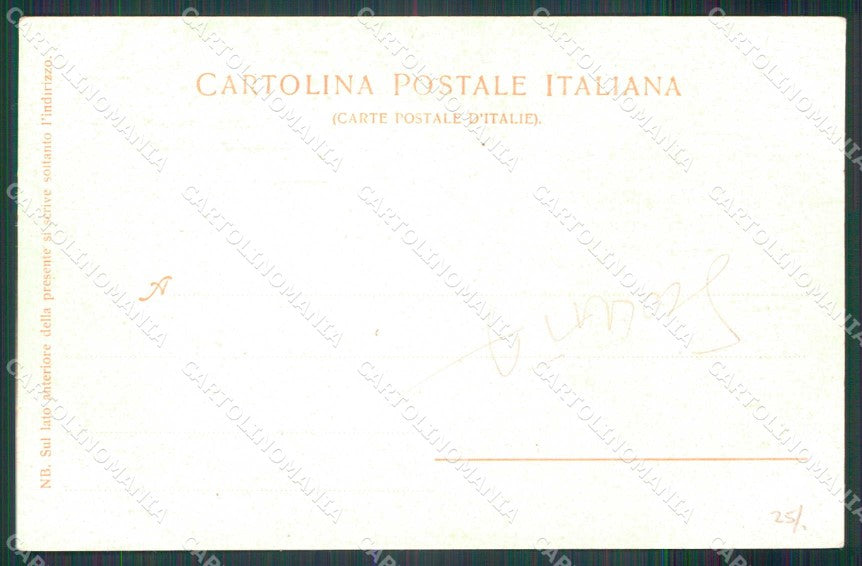 Napoli Città Costumi Ostricaio Trenkler 4484 Alinari SCOLLATA cartolina MX6999 – retro