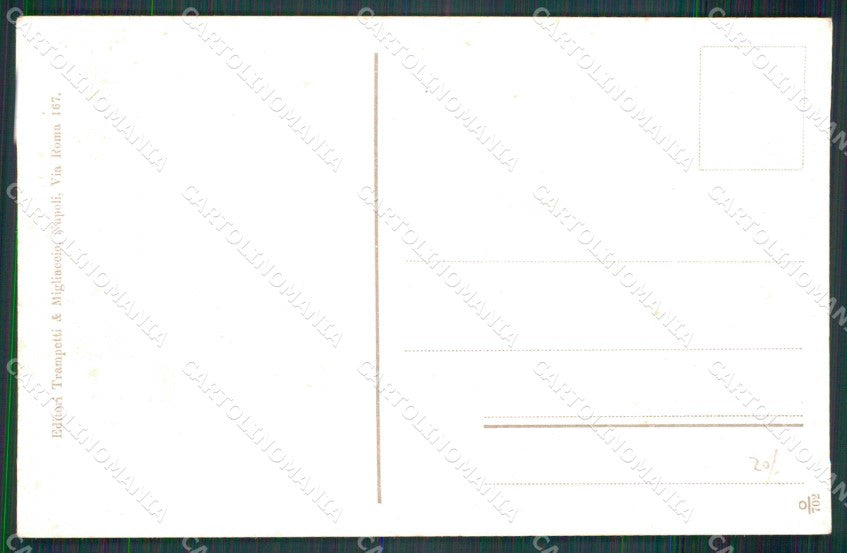 Napoli Città Costumi Dolce far Niente cartolina MX7042 – retro