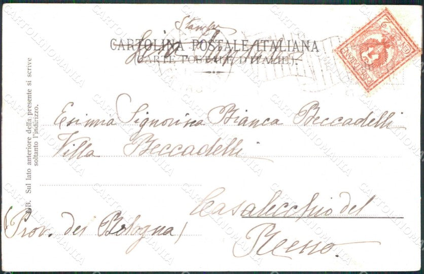 Napoli Città Mestieri Pescatori Tirano Reti cartolina MX7067 – retro