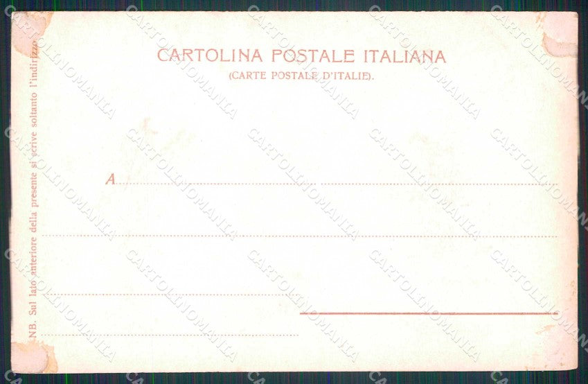 Napoli Città Mestieri Pescatori Tirano Reti cartolina MX7074 – retro