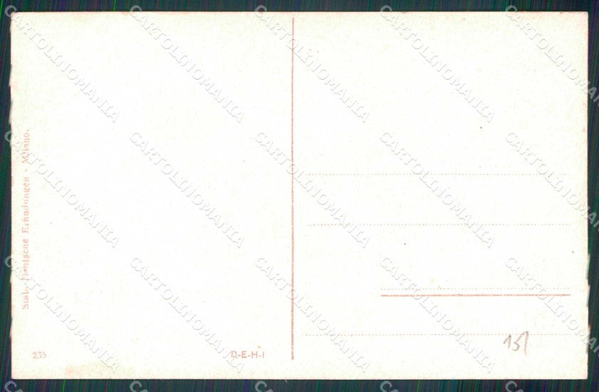Napoli Città Costumi Maccheronaio Scena dal Vero cartolina MX7095 – retro