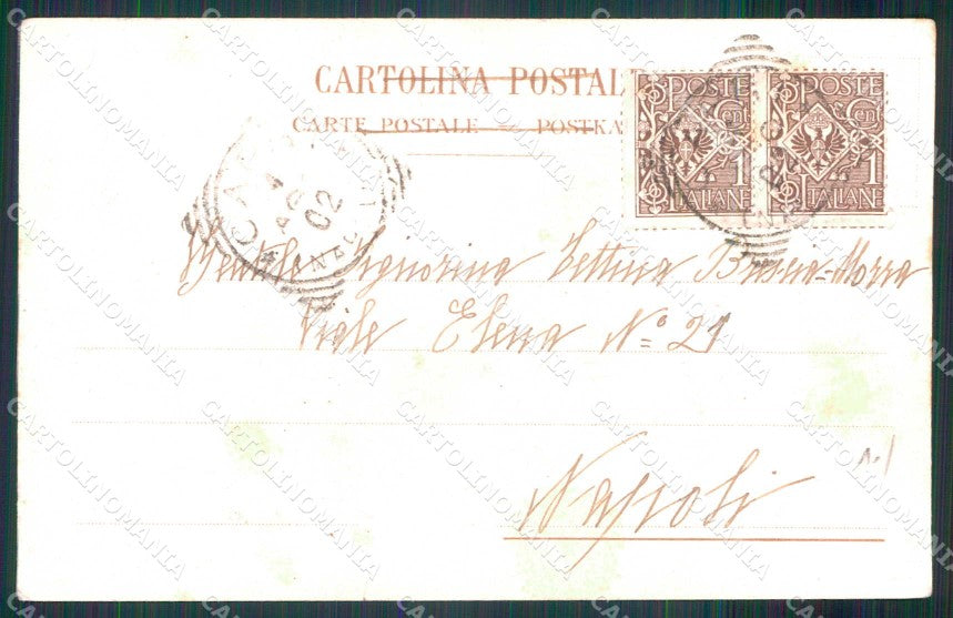 Napoli Città Costumi Tipi Richter 93 Esposito cartolina MX7096 – retro