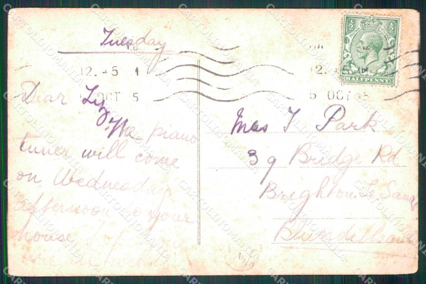Napoli Città Costumi Maccheronai Alterocca 5644 PIEGHINA cartolina MX7102 – retro