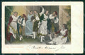 Napoli Città Costumi Tarantella Richter 207 cartolina MX7113 – fronte