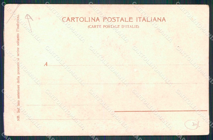 Napoli Città Costumi Burattinaio Trenkler 14563 PIEGHINA cartolina MX7161 – retro