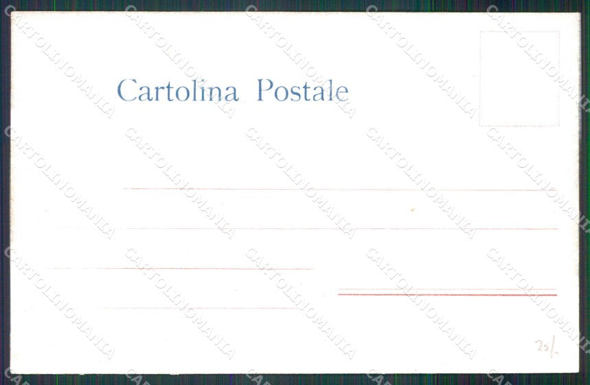 Napoli Città Mestieri Pescatori Richter 262 cartolina MX7187 – retro
