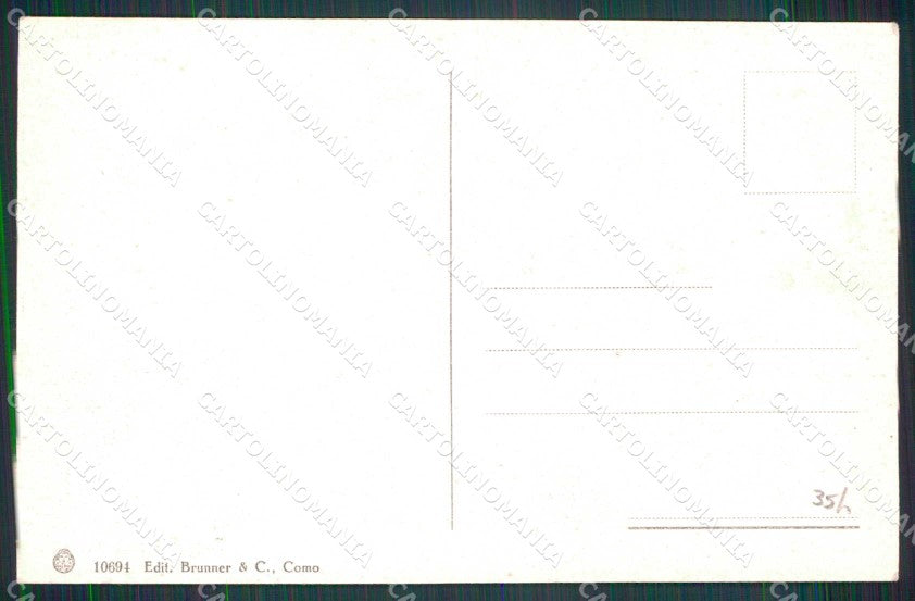 Napoli Città Vecchio Rione Brunner 10694 cartolina MX7188 – retro