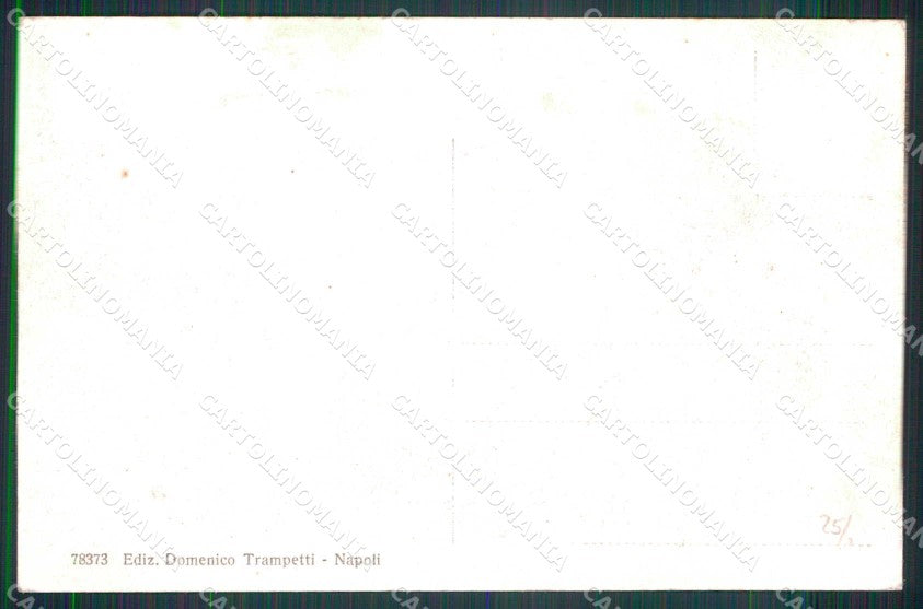 Napoli Città Costumi Carro Bue Cavallo Asino cartolina MX7193 – retro