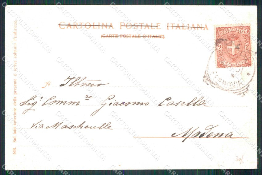 Napoli Città Costumi Ostricai Santa Lucia cartolina MX7194 – retro