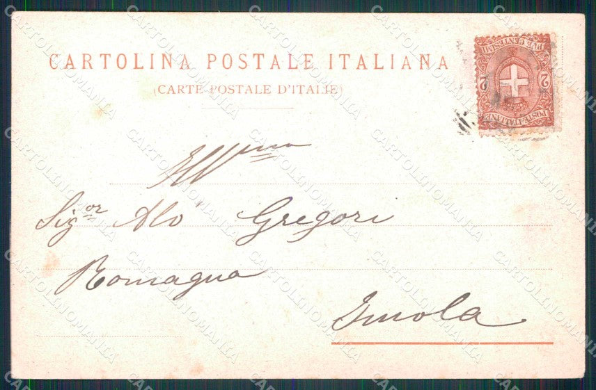 Napoli Città Costumi Carretto Richter 260 cartolina MX7214 – retro