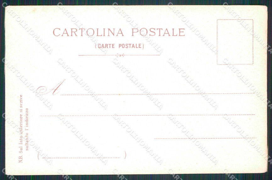 Napoli Città Costumi Mangia Maccheroni Ragozino cartolina MX7222 – retro