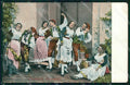 Napoli Città Costumi Tarantella Ragozino 2278 cartolina MX7251 – fronte