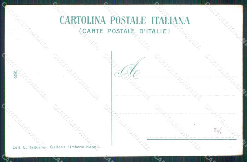 Napoli Città Costumi Caprai Ragozino 2679 cartolina MX7255 – retro