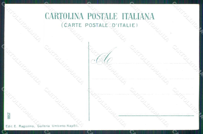 Napoli Città Costumi Carro Farina Ragozino 2588 cartolina MX7256 – retro