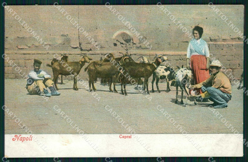 Napoli Città Costumi Caprai Ragozino 2679 cartolina MX7257 – fronte