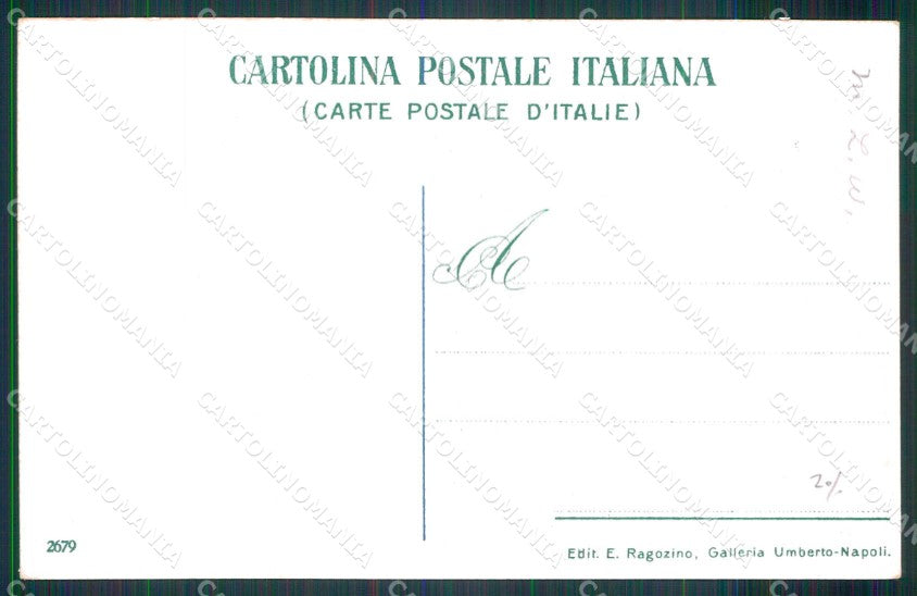Napoli Città Costumi Caprai Ragozino 2679 cartolina MX7257 – retro