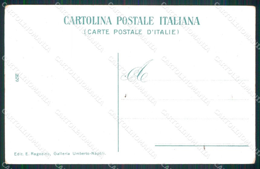 Napoli Città Costumi Caprai Ragozino 2679 cartolina MX7259 – retro