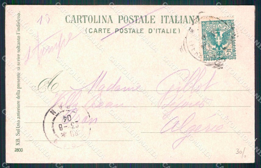 Napoli Città Costumi Venditori Piedigrotta Ragozino 2800 cartolina MX7269 – retro