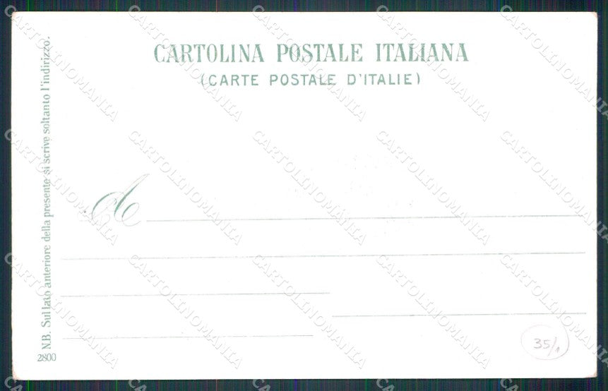 Napoli Città Costumi Venditori Piedigrotta Ragozino 2800 cartolina MX7270 – retro