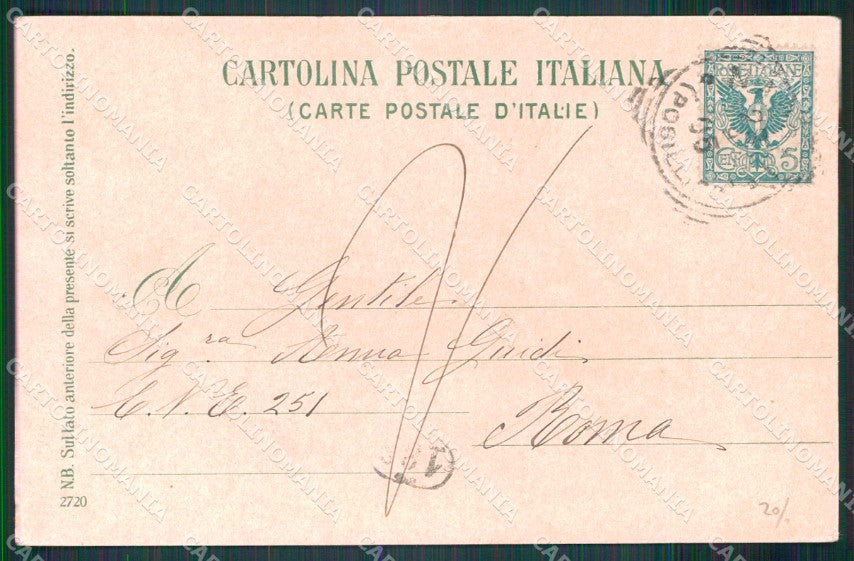 Napoli Città Costumi Dolce far Niente Ragozino 2720 cartolina MX7271 – retro