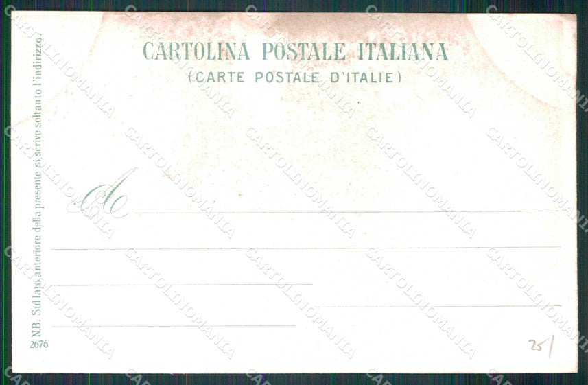 Napoli Città Costumi Fabbrica Maccheroni Ragozino 2676 cartolina MX7276 – retro