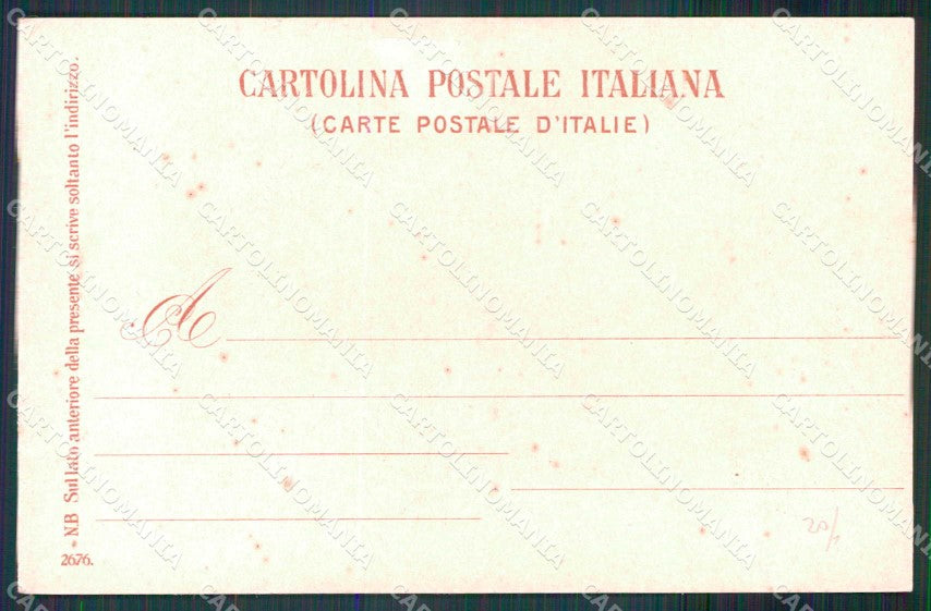 Napoli Città Costumi Fabbrica Maccheroni Ragozino 2676 cartolina MX7277 – retro