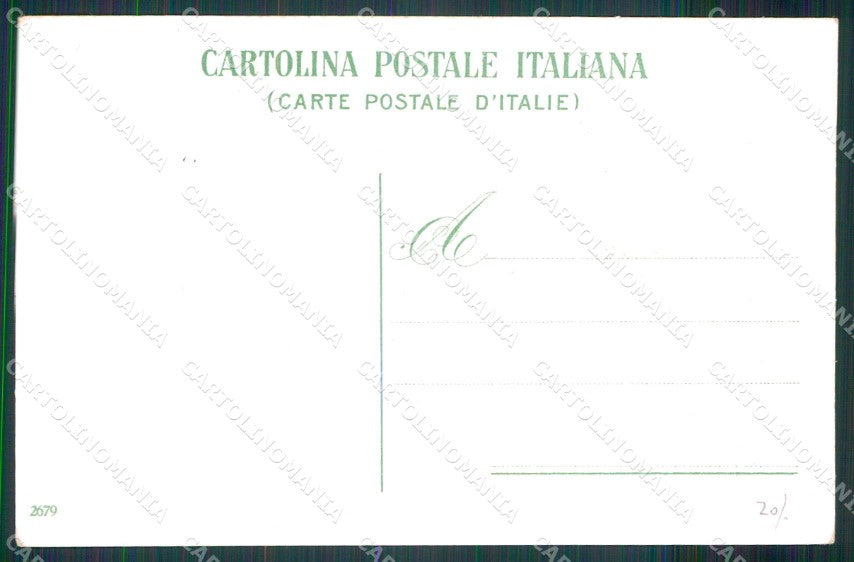 Napoli Città Costumi Caprai Ragozino 2679 PIEGHINA cartolina MX7282 – retro
