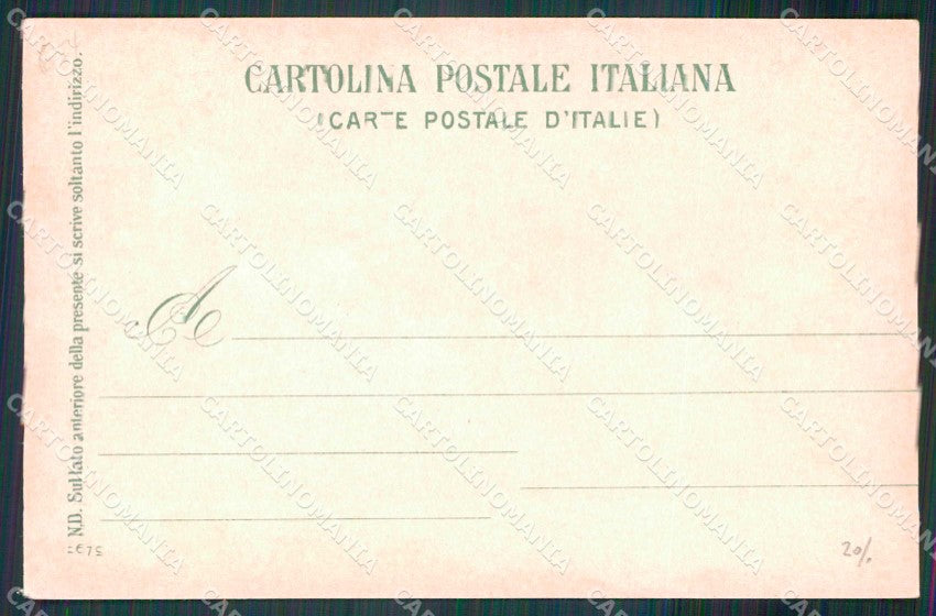 Napoli Città Costumi Caprai Ragozino 2679 PIEGHINA cartolina MX7284 – retro