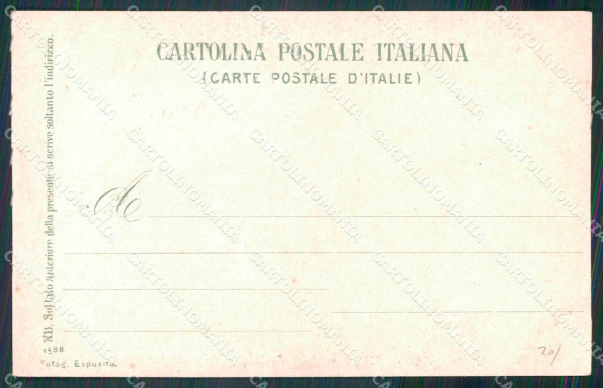 Napoli Città Costumi Carro Farina Ragozino 2588 cartolina MX7285 – retro
