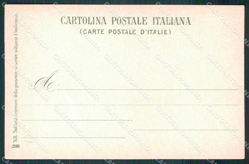 Napoli Città Costumi Carro Farina Ragozino 2588 cartolina MX7289 – retro