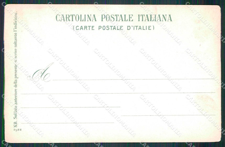 Napoli Città Costumi Carro Farina Ragozino 2588 cartolina MX7292 – retro
