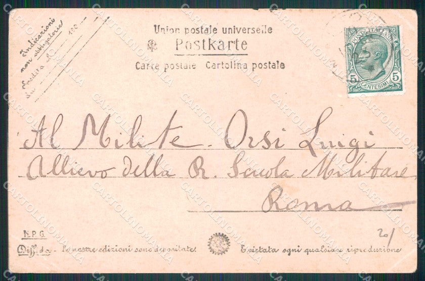Napoli Città Ricordo di Costumi PIEGHINE NPG Foto cartolina MX7327 – retro