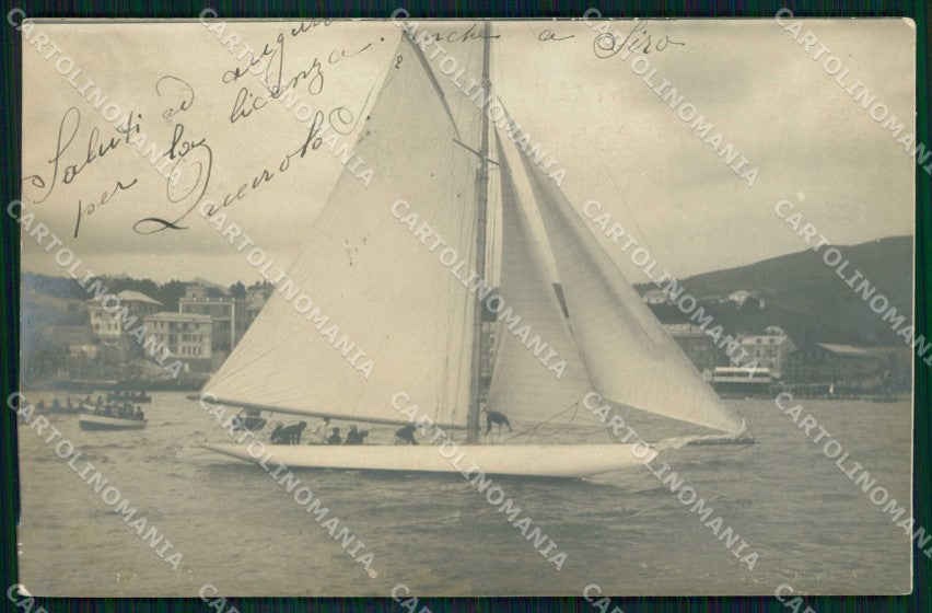 Napoli Città Costumi Regata Foto cartolina MX7366 – fronte