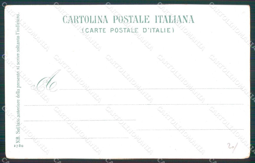Napoli Città Costumi Monelli Mangia Maccheroni Ragozino 2780 cartolina MX7373 – retro