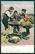 Napoli Città Costumi Monelli Mangia Maccheroni Ragozino 2780 cartolina MX7375 – fronte