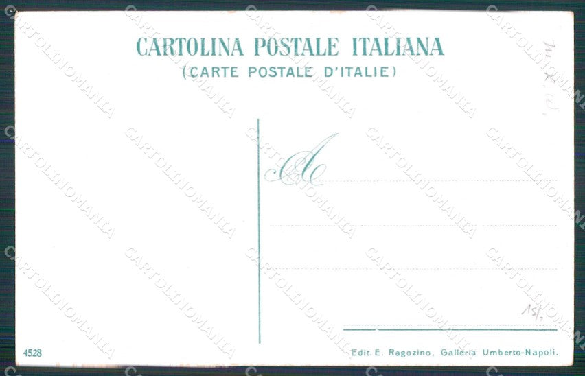 Napoli Città Gradoni Chiaia Costumi Ragozino 4528 cartolina MX7415 – retro