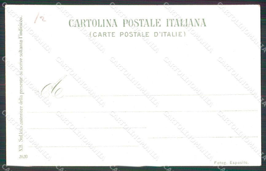 Napoli Città Costumi Tipo Fruttivendola Ragozino 2620 cartolina MX7425 – retro