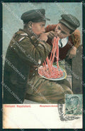 Napoli Città Costumi Mangia Maccheroni Ragozino 2634 cartolina MX7429 – fronte