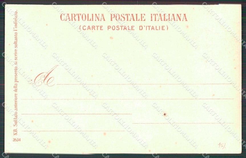 Napoli Città Costumi Mangia Maccheroni Ragozino 2634 cartolina MX7431 – retro